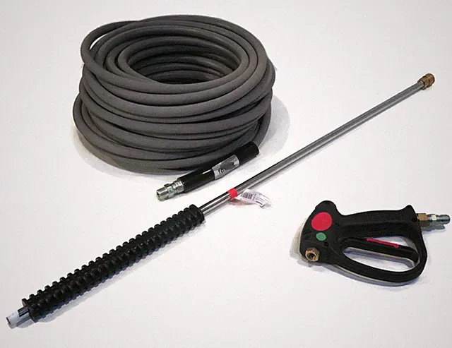 4000 PSI Deluxe SPRAY GUN, 36" Wand, & 100' Hose for AR AL-PLUG3/8M, ALPLUG38M