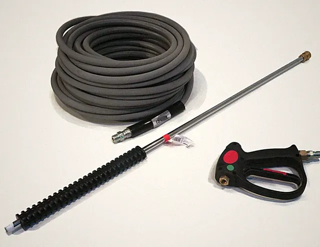 4000 PSI Deluxe SPRAY GUN, 36" Wand, & 100' Hose for MTM Hydro 24.0061, 240061