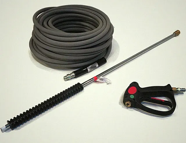 4000 PSI Deluxe SPRAY GUN, 36" Wand, & 100' Hose for MTM Hydro 24.0061, 240061