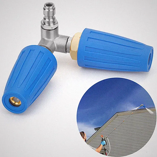 4000 PSI Dual Turbo Nozzle Pressure Washer 4-6 GPM 1/4" Quick Connect Spray