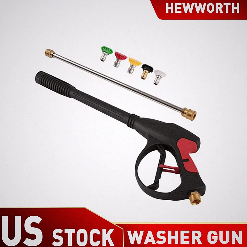 4000 PSI High Pressure Gun 19" Wand 5 Color Nozzles Fit Briggs & Stratton Excell
