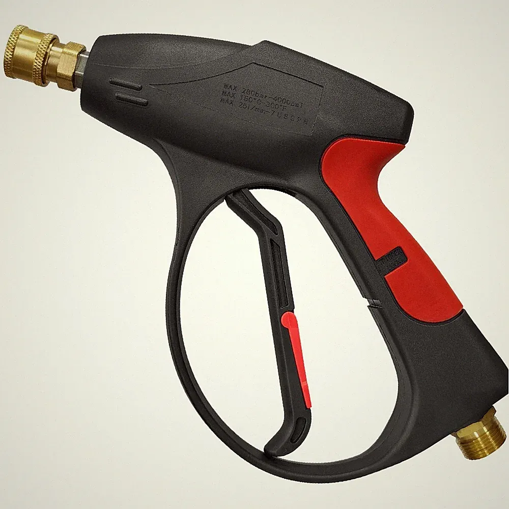 4000 PSI High Pressure Washer Gun Car Wash Foam Spray Short Wand +7 Nozzle Tips