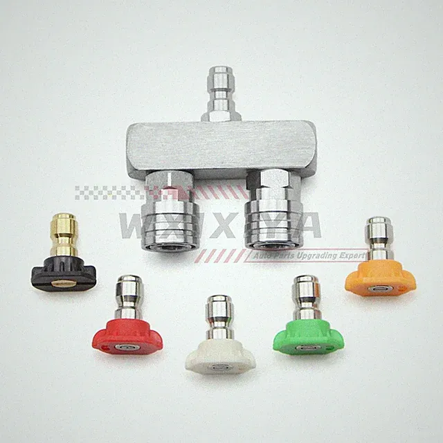 4000 PSI Pressure Washer Dual Nozzle 1/4" Quick Connect 2-in-1 with 5 Spray Tip