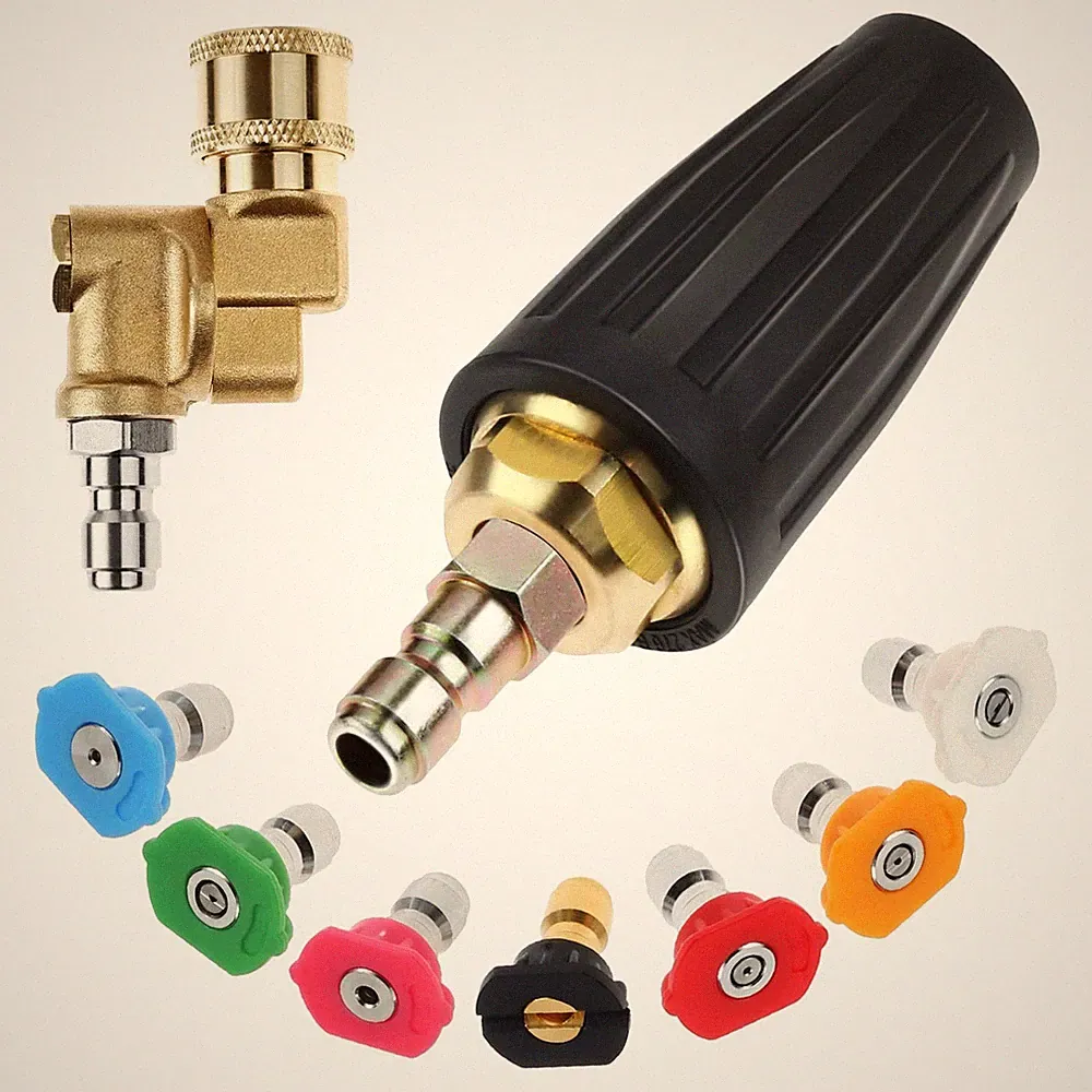 4000 PSI Pressure Washer Rotating Turbo Nozzle 4.0 GPM with 1/4'' Quick Conne...