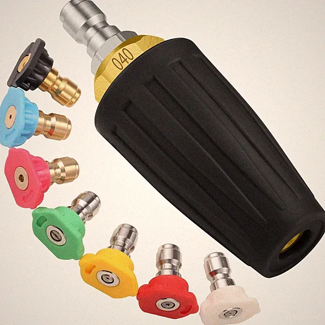 4000 PSI Turbo Nozzle Pressure Washer Pressure Washer Tips 1/4" Quick Connect...