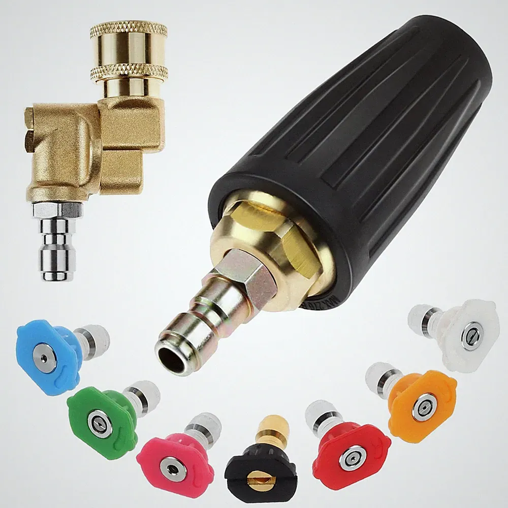 4000 PSI Turbo Nozzle Pressure Washer Tips with 1/4 Quick Connector 4500 PSI...