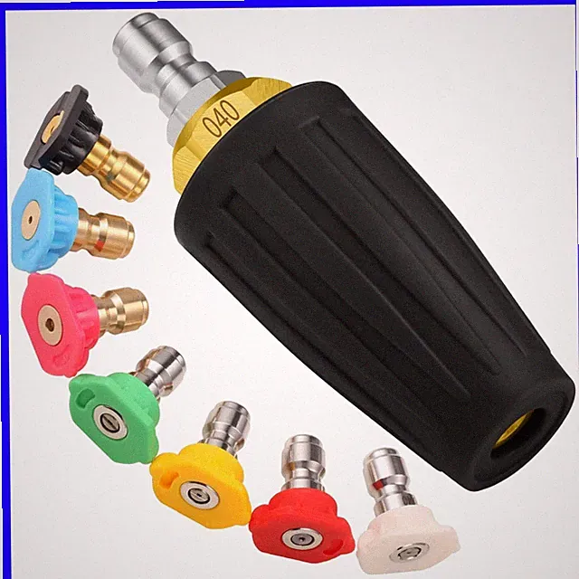 4000 PSI Turbo Nozzle Set with 7 Quick-Connect Tips for Superior Cleaning