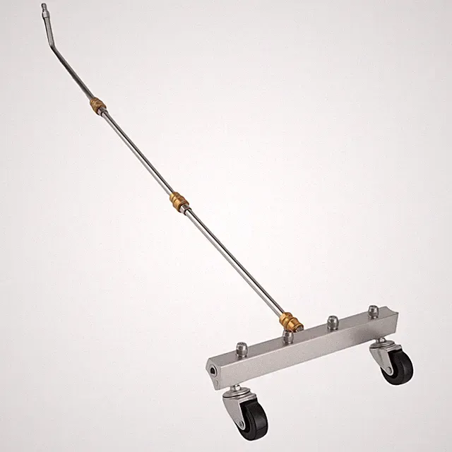 4000 PSI Under Car Pressure Washer Cleaner w/ 3 Wands Quick Connect Roller