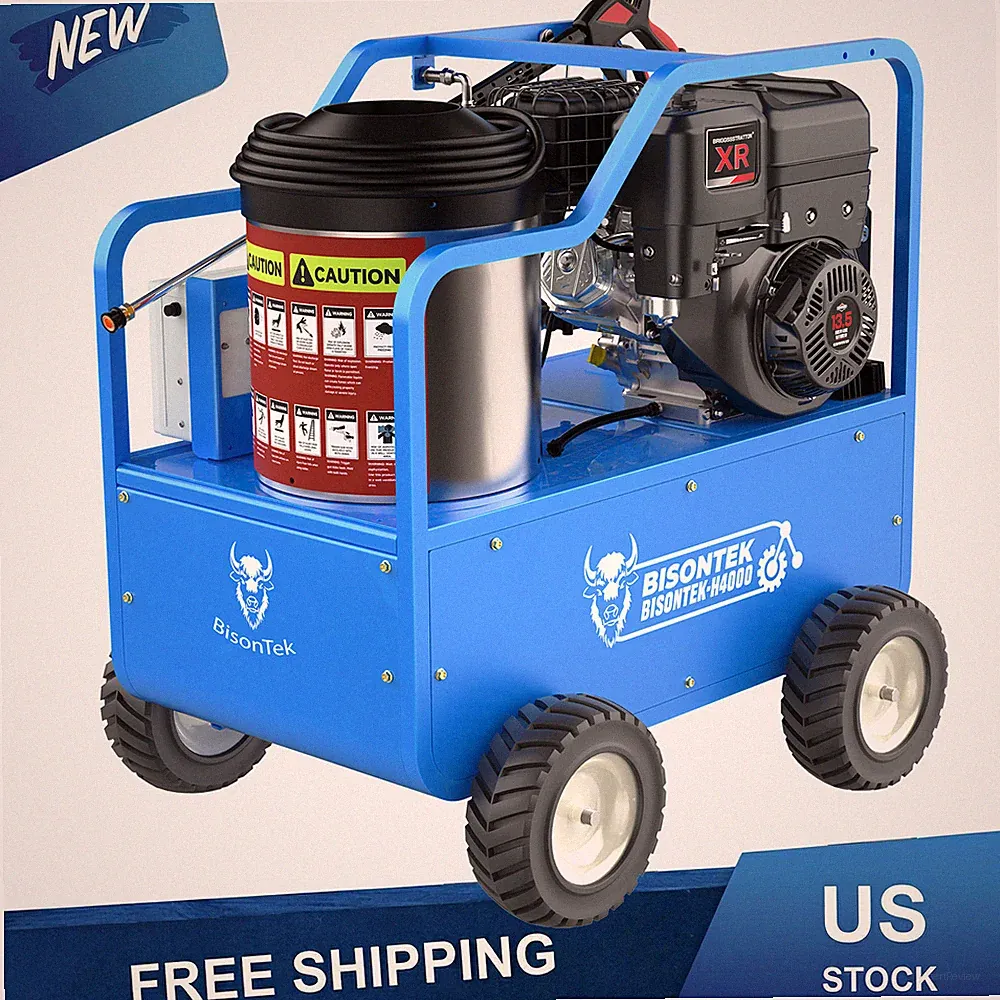 4000PSI 4GPM B&S Diesel Hot Water Pressure Washer 13.5HP Commercial EPA