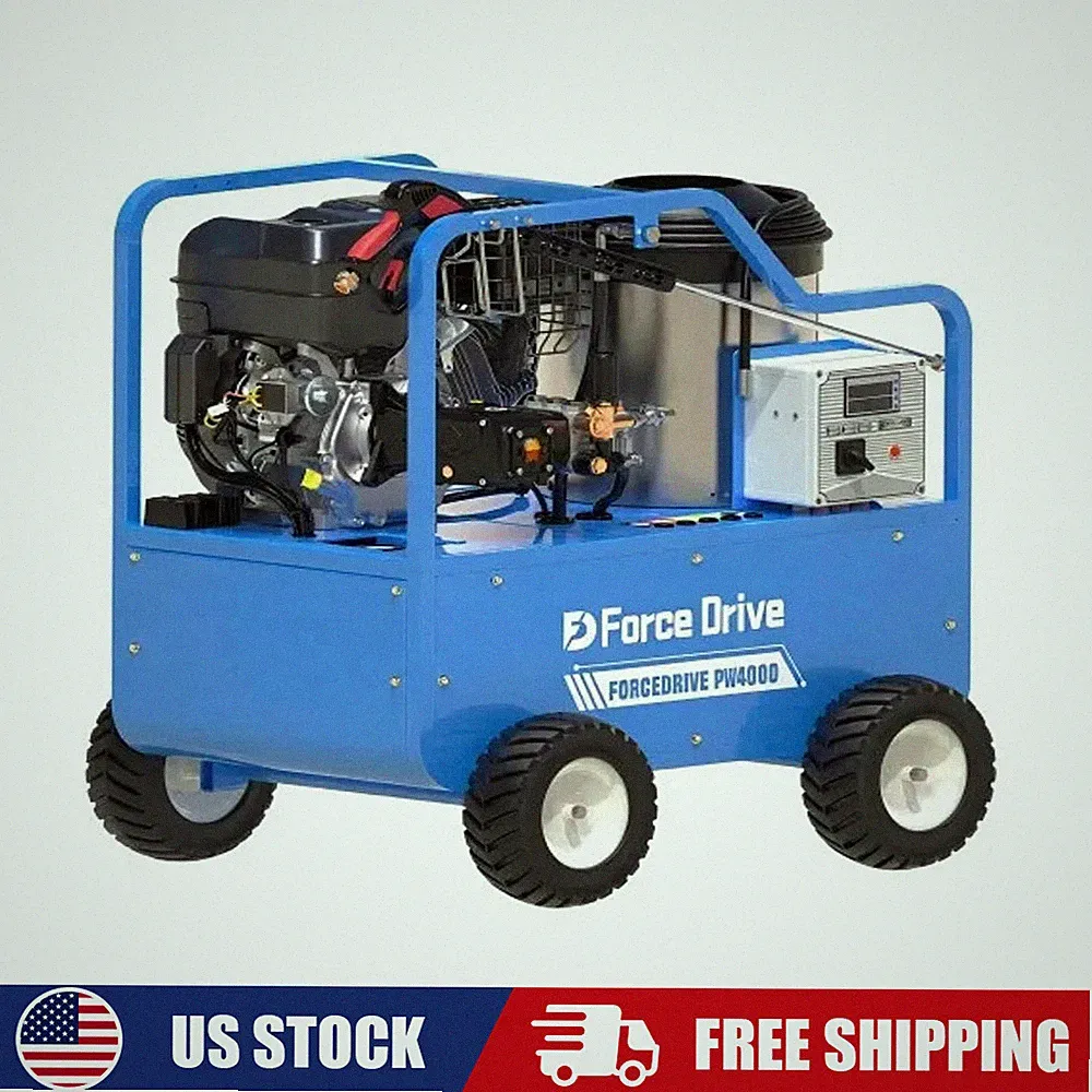 4000PSI 4GPM Hot Water High-Pressure Washer 13.5HP B&S 4200CC Engine Water Pump