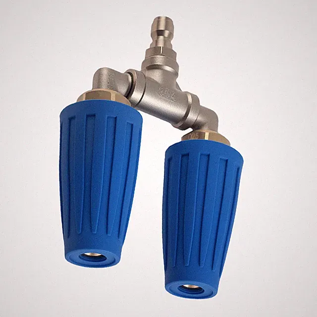 4000PSI Dual Turbo Nozzle Pressure Washer 4-6 GPM 1/4" Quick Connect Spray Tip
