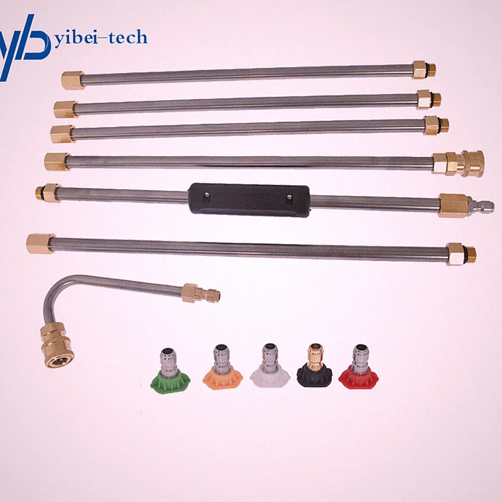4000PSI High Pressure Washer Extension Wand Replace Lance Gutter Cleaner Nozzle