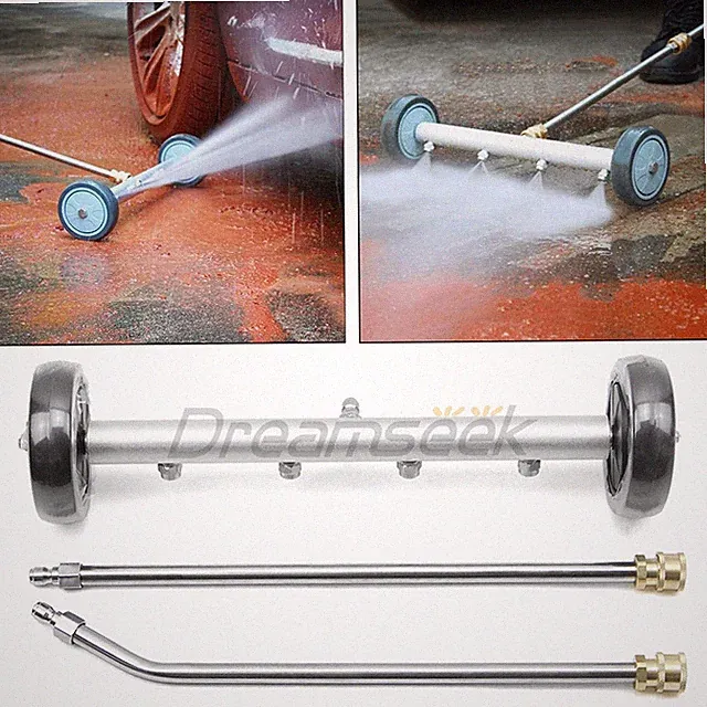 4000PSI Pressure Power Washer Undercarriage Under Car Cleaner 2-in-1 Water Broom