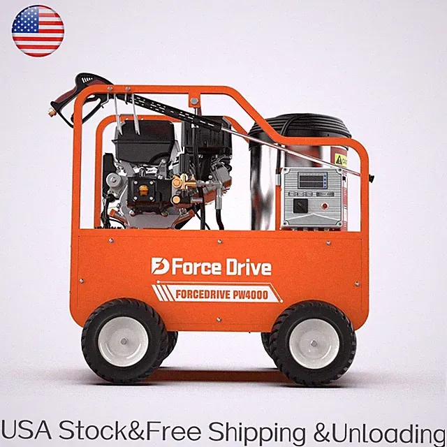 4000PSI Pressure Washer 13.5HP 4GPM Hot Water Power Washer Diesel USA Free Ship