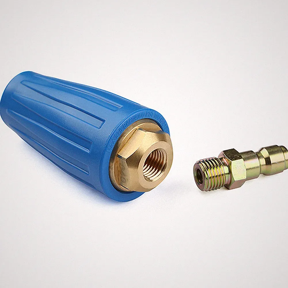 4000PSI Pressure Washer Rotating Turbo Nozzle 1/4 inch Quick Connect Plug 3 GPM