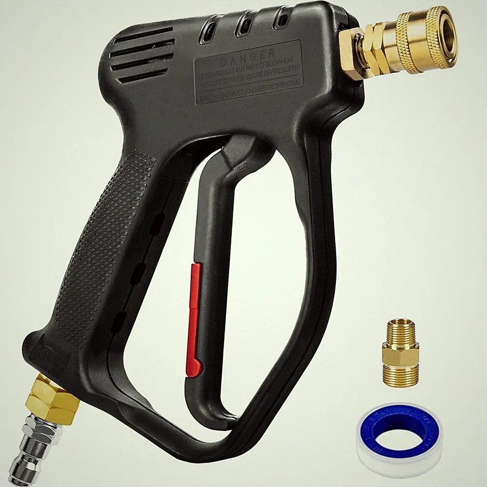 4000PSI Stubby Standard Pressure Washer Gun 10.5GPM High Pressure Washer