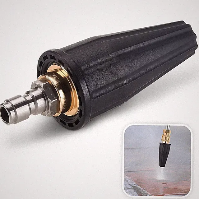4000PSI Turbo Nozzle Pressure Washer Tips 360° Rotating 1/4 Inch Quick Connect