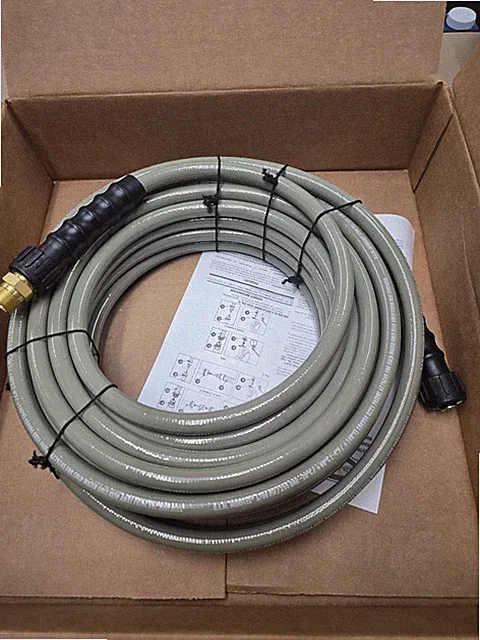 40226 Simpson MorFlex 5/16" - 50 ft 3700 PSI Hose with Dual M22 Twist Connection