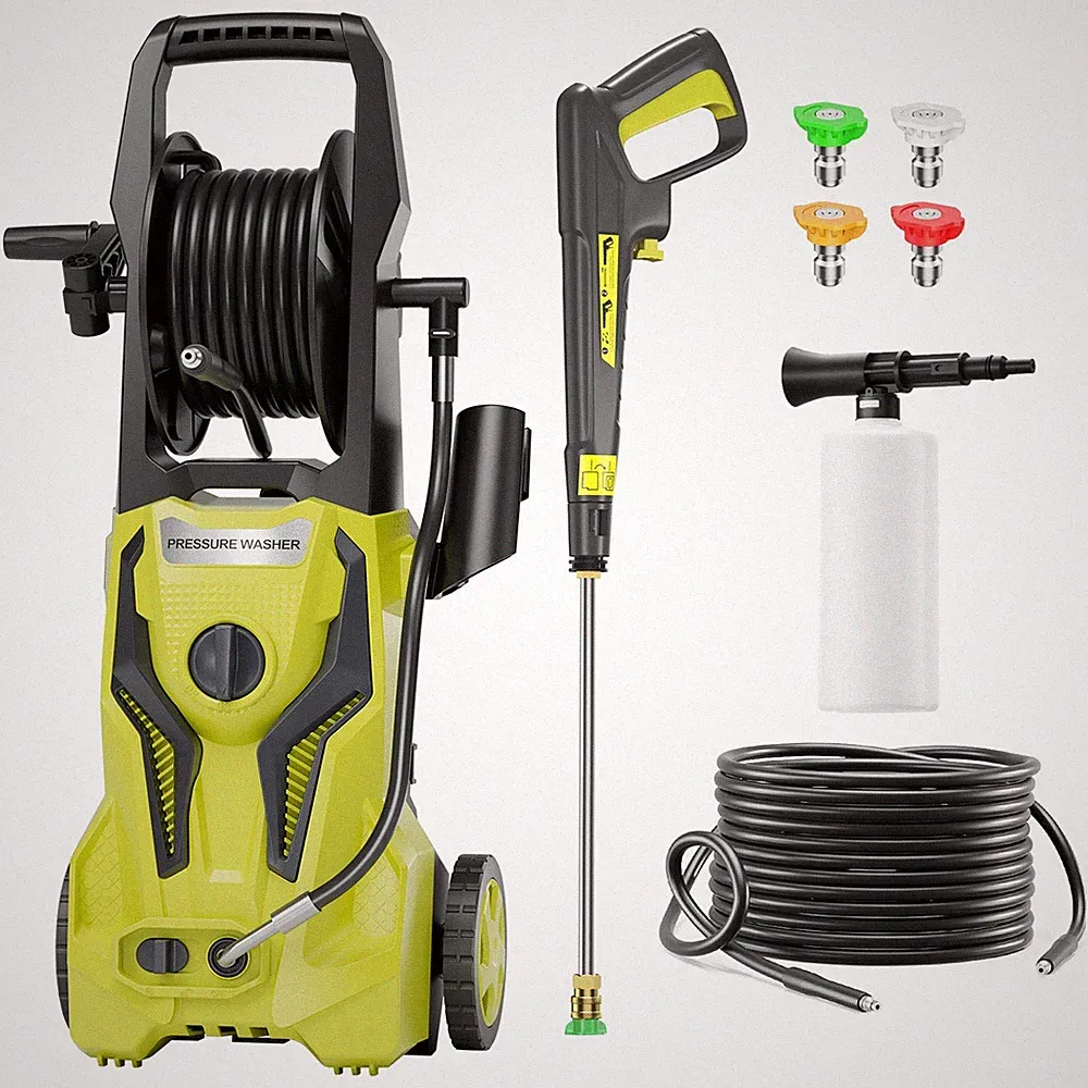 4200 PSI 3.0 GPM Electric Pressure Washer for Car Driveway Garden Fence Wash