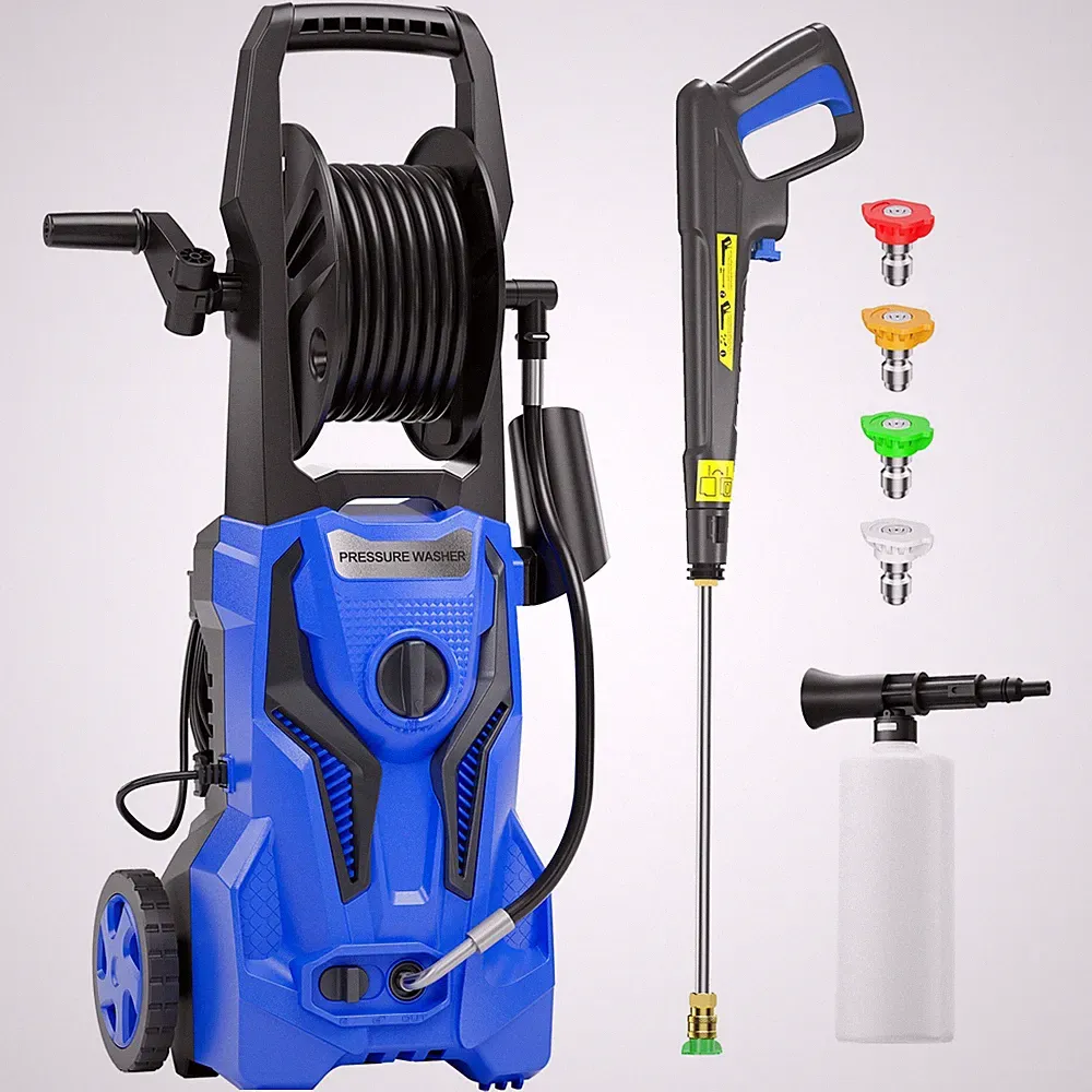 4200PSI 2.5GPM High Efficiency Electric Pressure Washer for car,home,yard,deck