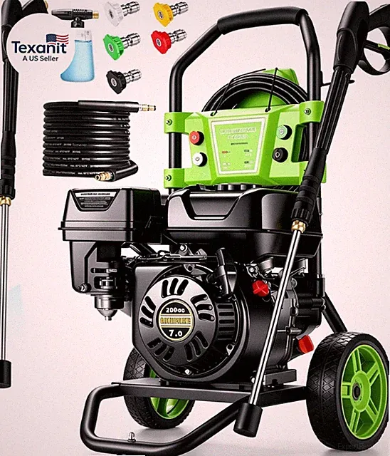 4200PSI Gas Pressure Washer 4.0GPM Gas Power Washer 209CC Gas Powered Washing Ma