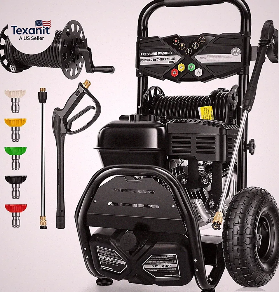 4200PSI P*Ressure Washer Cleaner 4.0GPM Gas Po*Wer Washer 212CC Gas Powered Wash