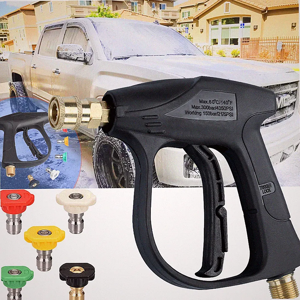 4350 PSI Pressure Washer Water Gun，with Pressure Nozzle For washing cars,pools