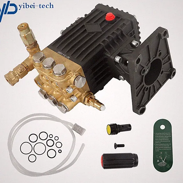 4400 psi 1" Shaft Horizontal 4 GPM Pressure Washer Pump Power Washer Pump