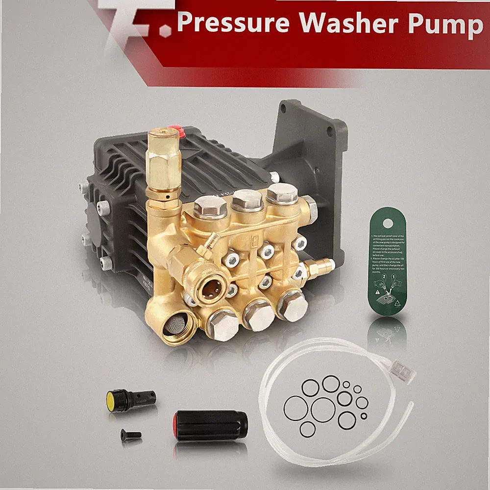 4400 psi 4 GPM Pressure Washer Pump Power Washer Pump 1" Shaft Horizontal