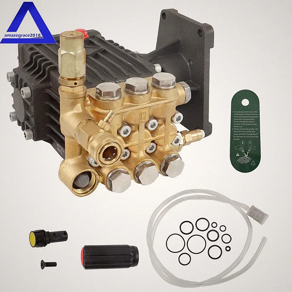 4400 psi Pressure Washer Pump Power Washer Pump 4 GPM 1" Shaft Horizontal