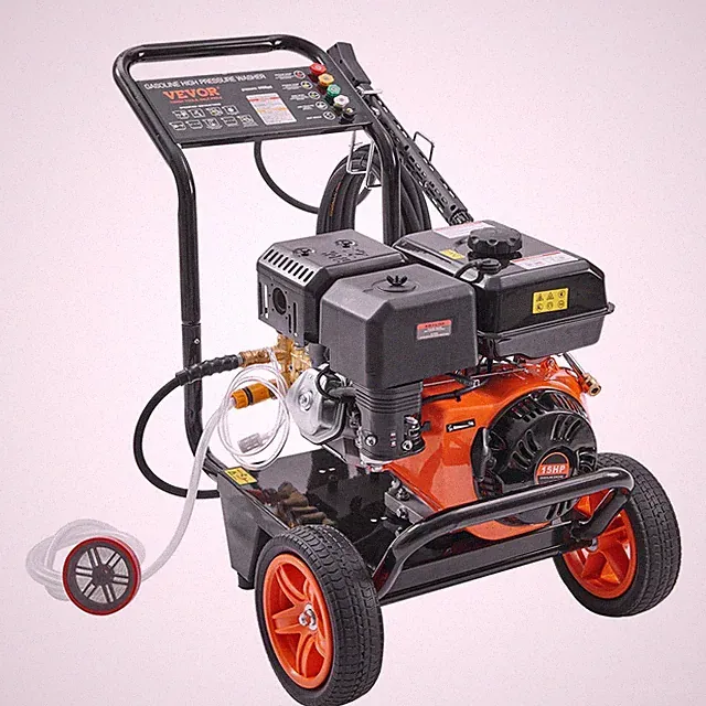4400PSI 4.0GPM Gas Powered Cleaner with Steel Pump and Lance