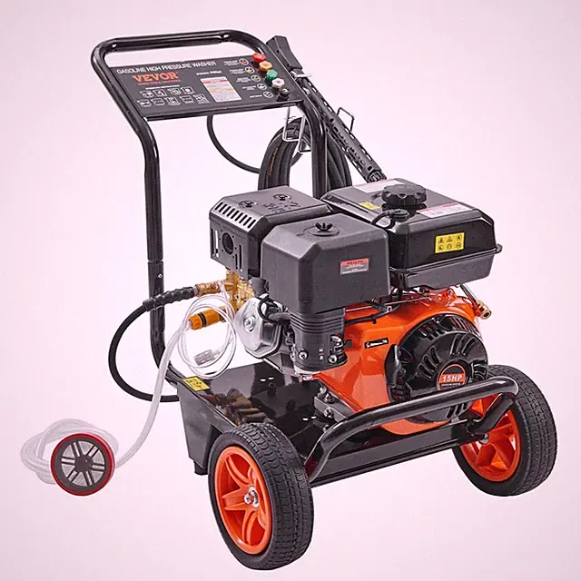 4400PSI 4.0GPM Gas Pressure Washer with Copper Pump & 5 Nozzles & Wand