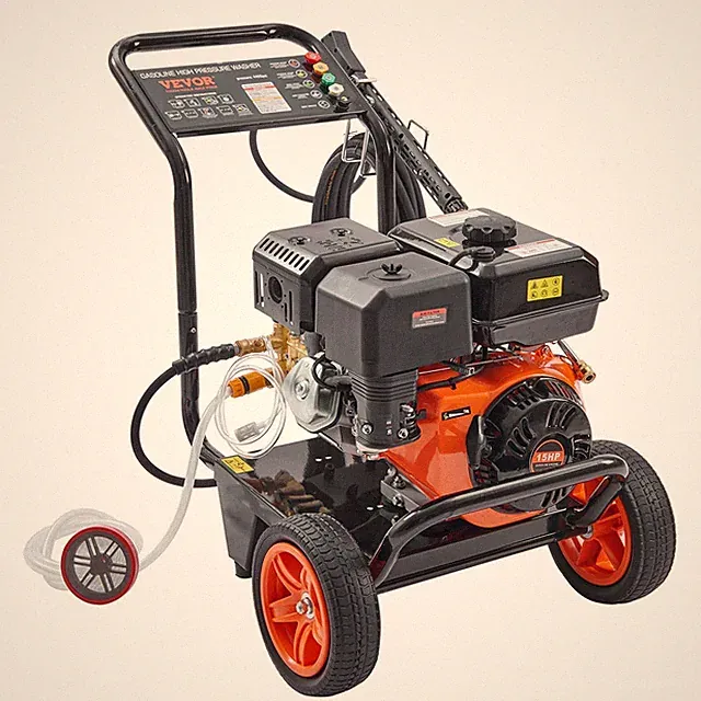 4400PSI 4.0GPM Gas Wash System with Quick Coupling Nozzle Kit
