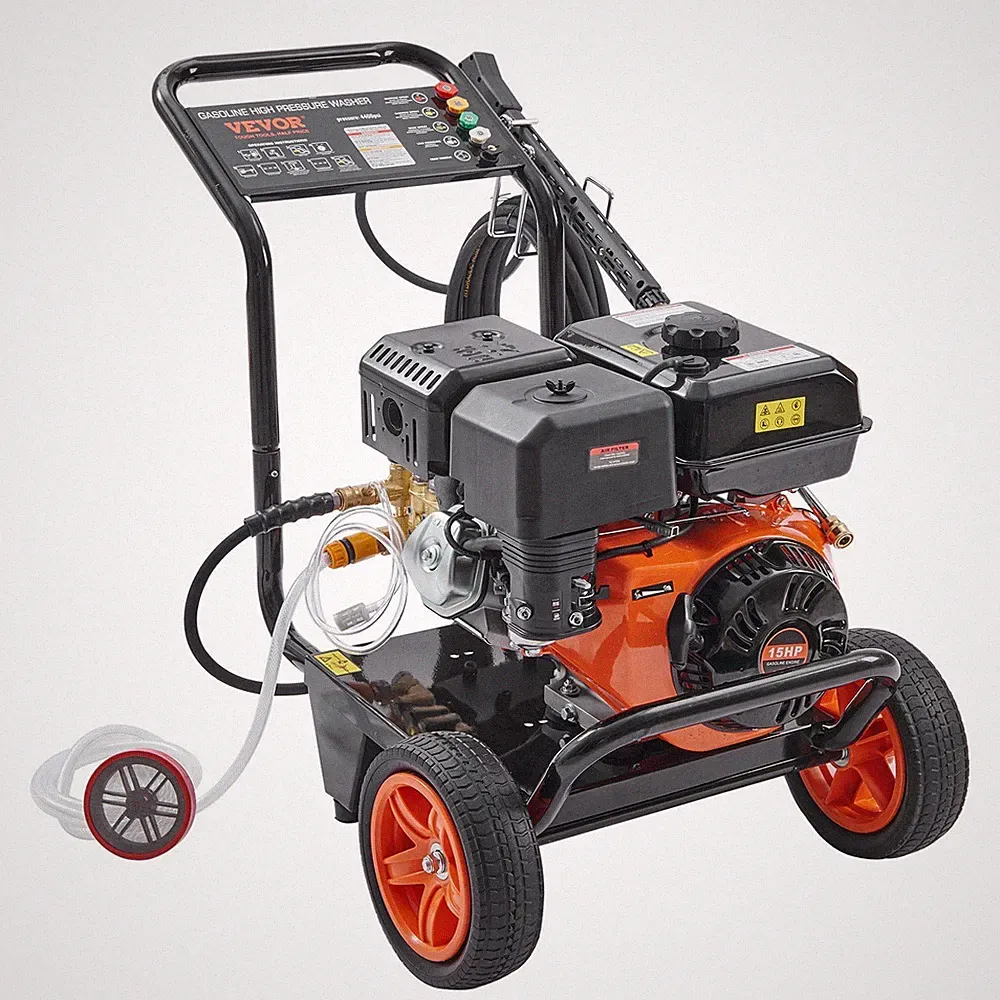 4400PSI 4.0GPM Mobile Pressure Washer Gas with Spray Accessories