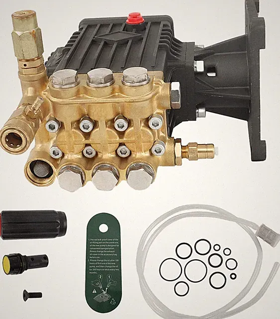 4400PSI 4GPM Pressure Horizontal Washer Pump 1In Shaft Power Washer Pump