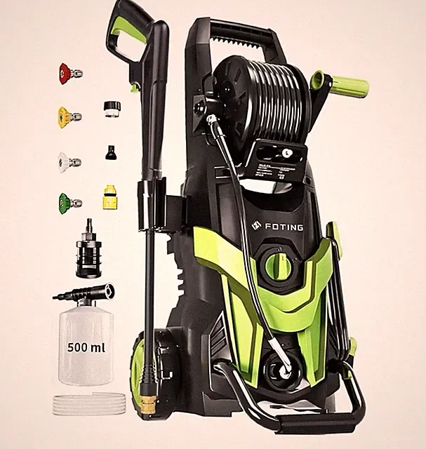 4500 MAX PSI Pressure Washer 2026 NEW, 4 Nozzles and FOAM Cannon, Power Cleaner