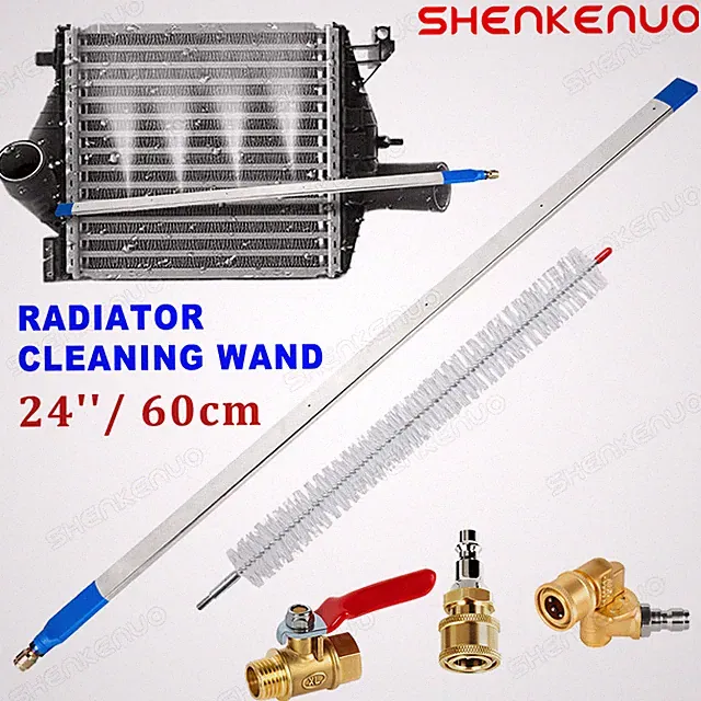 4500 PSI Pressure Washer Tool for Car Trucks RVS Portable Radiator Cleaning