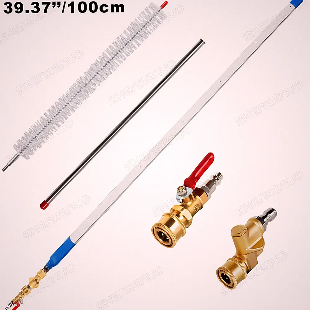 4500 PSI Pressure Washer Tool for Car Trucks RVS Portable Radiator Cleaning Wand