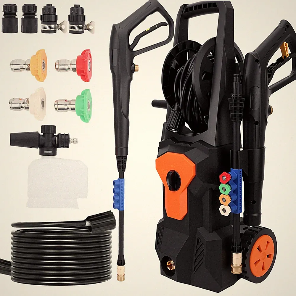 4500PSI Max 3.2 GPM Electric Pressure Washer w/33FT Hose