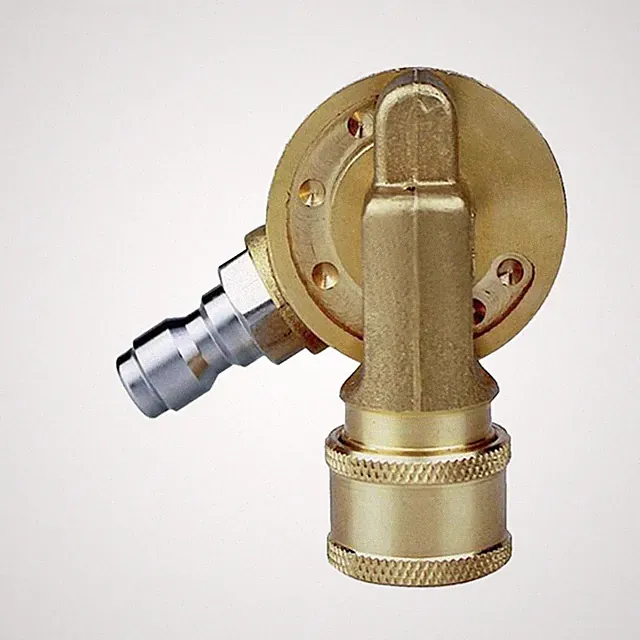 4500PSI Pivoting Coupler 1/4In Connection for Pressure Washer Attachment1274