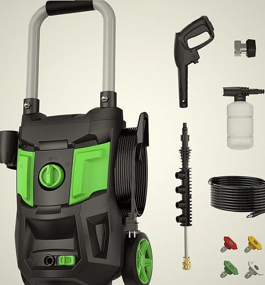 4800 PSI Electric Pressure Washer YELLOW Power Washer w/Foam Cannon High Power