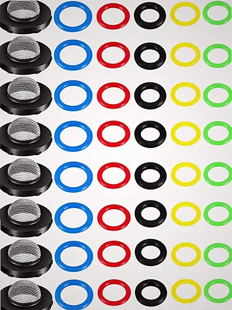48Pc Pressure Washer Sealing O-Ring Power Pressure Washer Kit Pump Hose Gun Ring