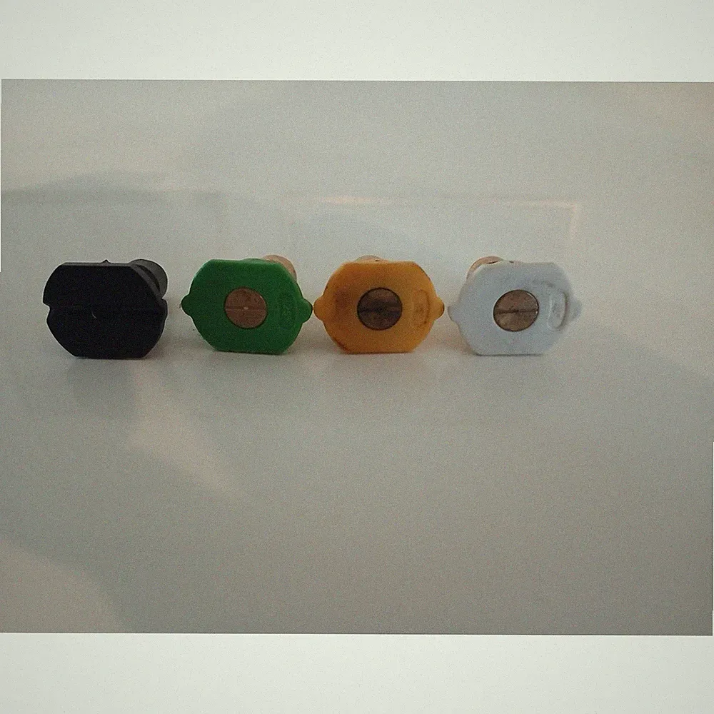 4pcs Color Coded Pressure Washer Nozzle Spray Tip Set 4500PSI