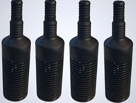 4PK Pressure Washer Detergent Chemical Soap Pickup Hose Filter W/ Check Valve