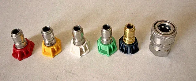 #5.5 Orifice Pressure Washer Nozzle Soap Nozzle 1/4” Stainless Steel Socket NPT