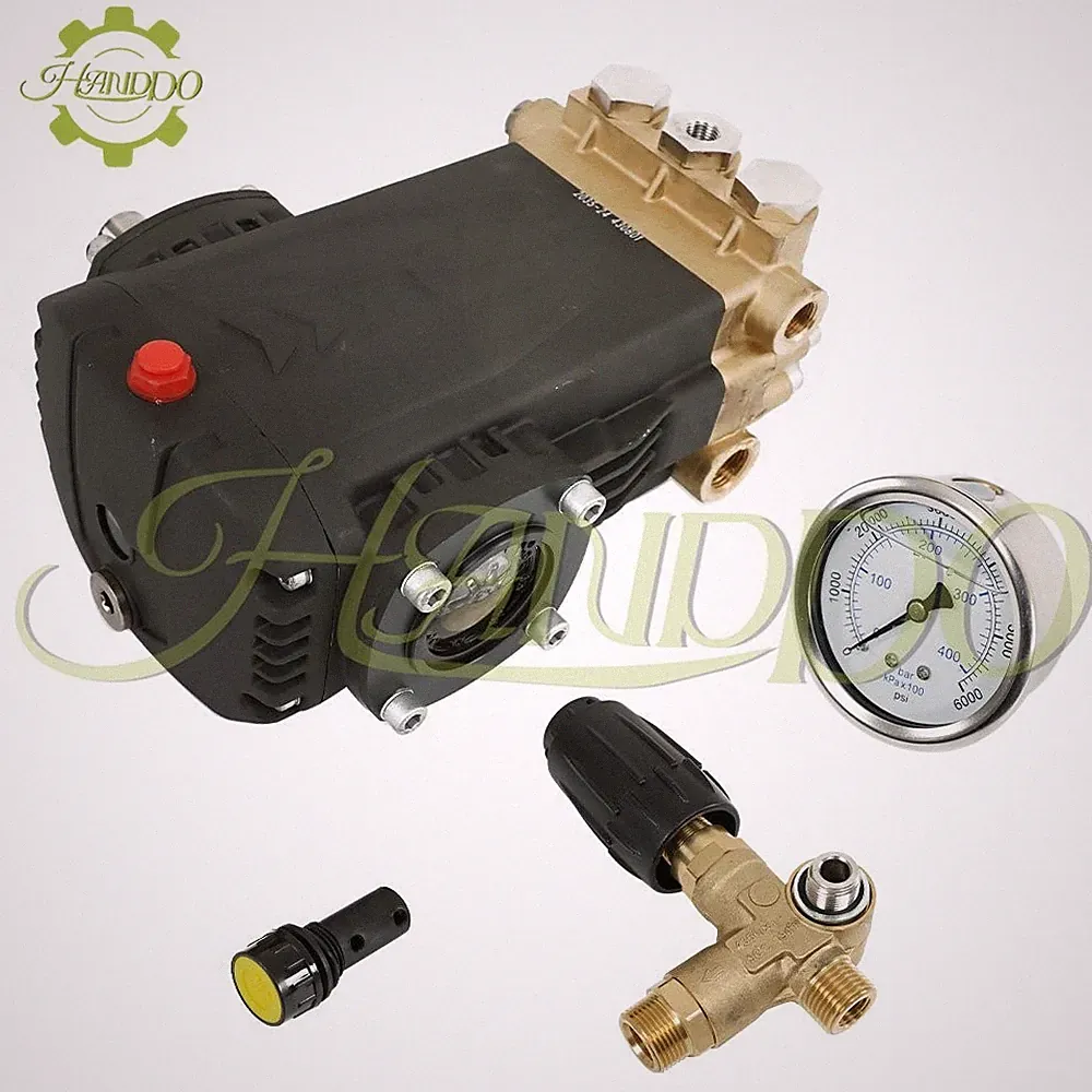 5.6GPM Belt Drive General Right Shaft 3500 PSI Pressure Washer Pump 4.5 HP Blue