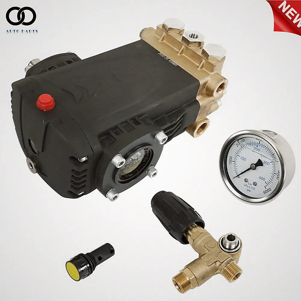 5.6GPM Pressure Washer Pump 4.5 HP General Right Shaft 3500 PSI Belt Drive Blue