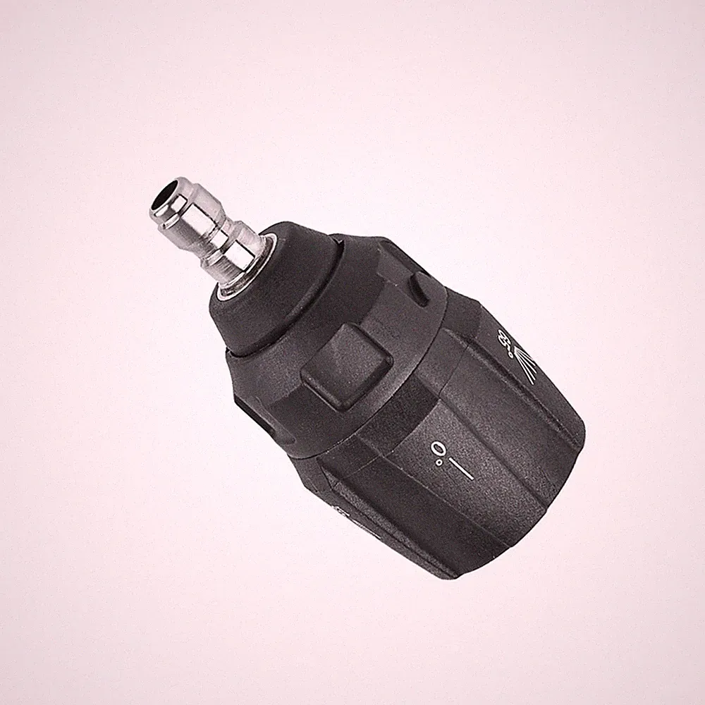 5-in-1 Adjustable Pressure Washer Nozzle Multi Rotating 1/4in Quick Connector