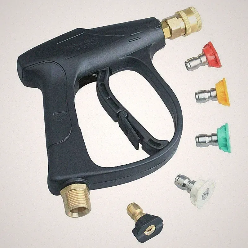 5 Nozzles for Car Motorcycle Bicycles NEW with 4350 PSI High Pressure Washer Gun