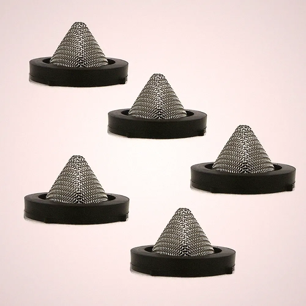 5-Pack - Hose Washers with Screen Filter for Pressure Washer Inlet Tube